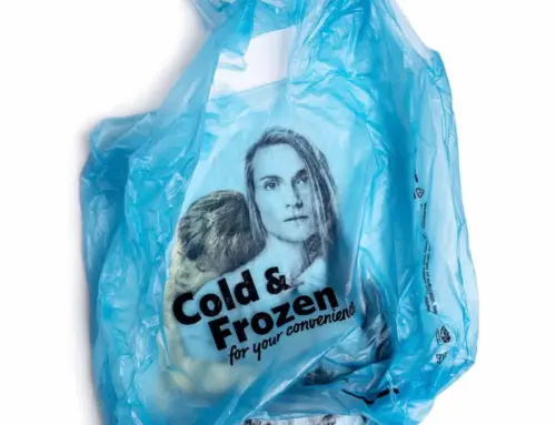 Direct Print On Plastic Grocery Bag With inkAID Semi-Gloss