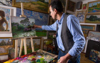 Inkjet Printed Mixed Media Art