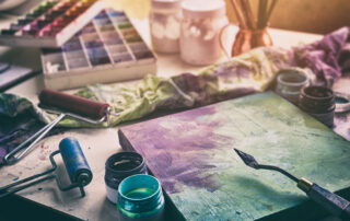 inkAID coatings for direct mixed media printing